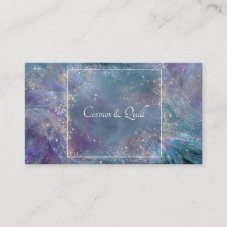 Ethereal Cosmic Energy Swirls Business Card