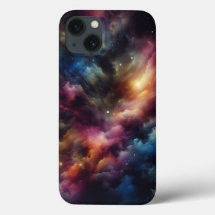 Ethereal Cosmic Nebula Phone Case - Vibrant Galaxy