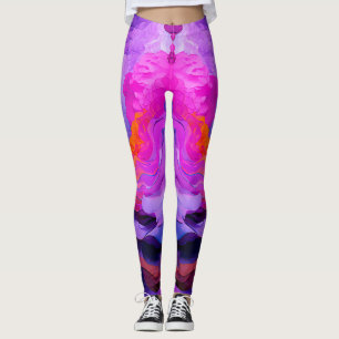 "Ethereal Currents" Leggings