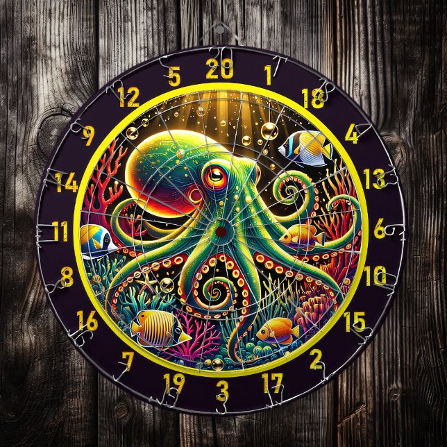 Ethereal Depths Octopus Dartboard (Creator Uploaded)