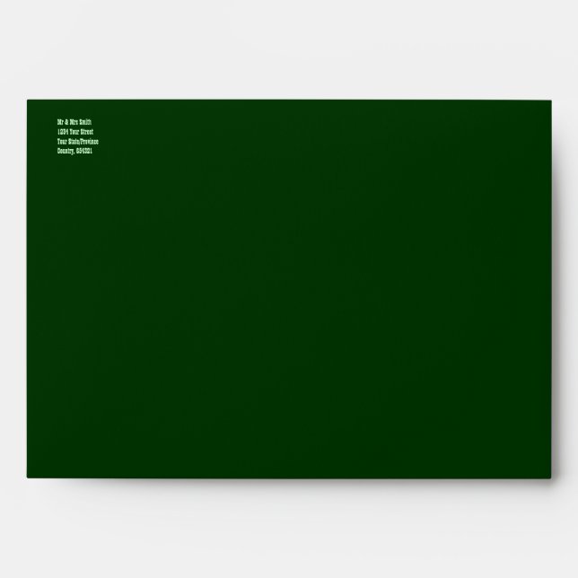 Ethereal Diamonds (Malachite) Envelopes (Front)