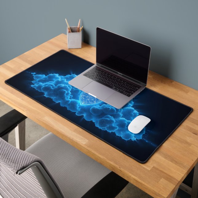 Ethereal Digital Shield Desk Mat (Office 2)