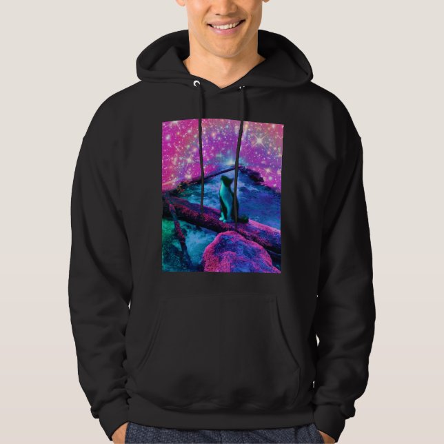 Ethereal Dreamer - Cat Hoodie (Front)