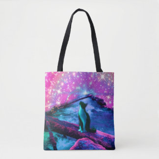 Ethereal Dreamer - Cat Tote Bag