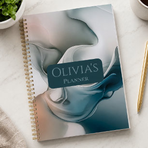 Ethereal Dreamscape: Tranquil Abstract Planner