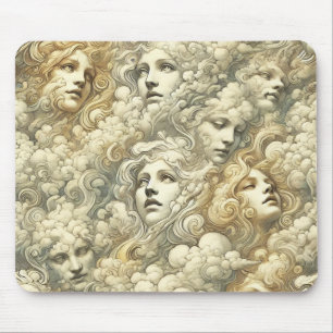 Ethereal Drift – Gothic Victorian Mouse Pad