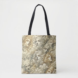 Ethereal Drift – Gothic Victorian Tote Bag