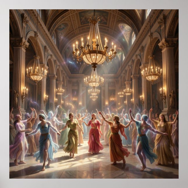 Ethereal Echoes of the Past Poster (Front)