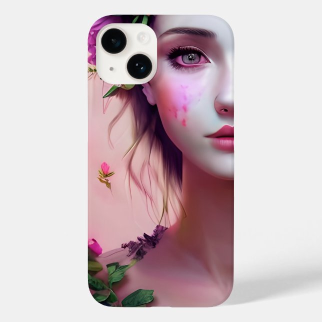 Ethereal Enchanted Fairytale Beautiful Woman Case-Mate iPhone Case (Back)