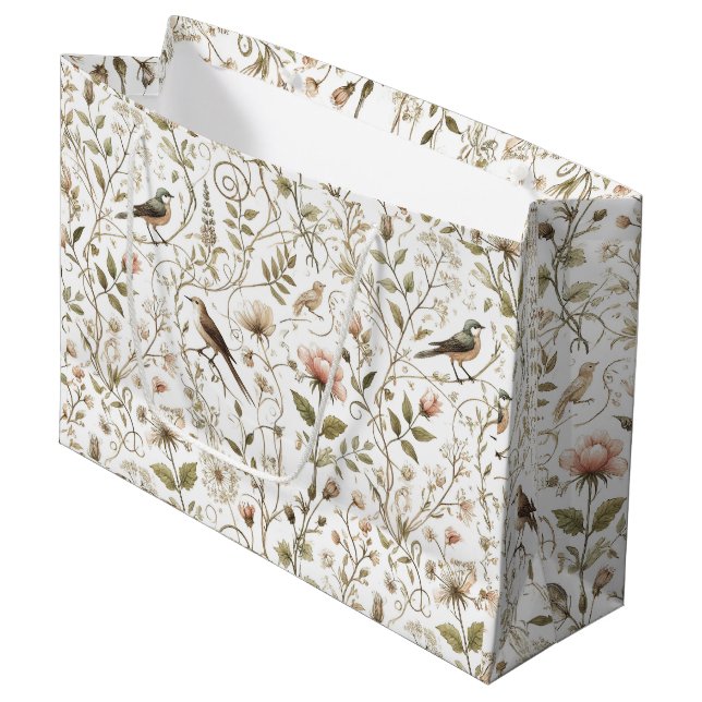 Ethereal Enchanted Forest Large Gift Bag (Front Angled)