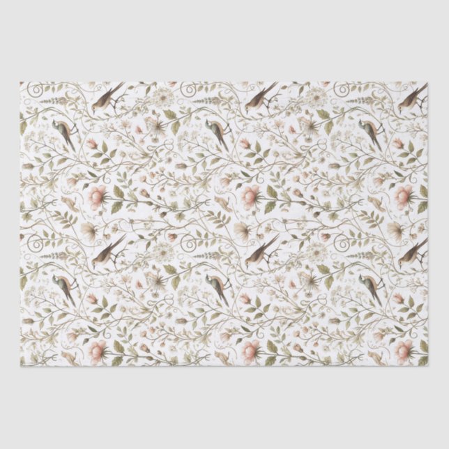 Ethereal Enchanted Forest Tissue Paper (Front)