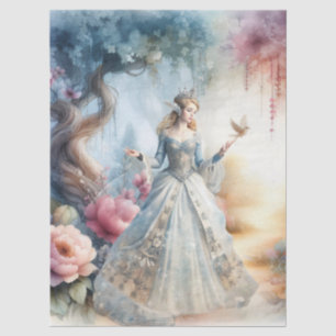 Ethereal Enchanted Heavenly Princess Decoupage Tissue Paper