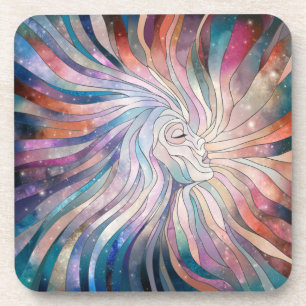 Ethereal Essence - Mosaic Art Coaster