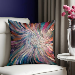Ethereal Essence - Mosaic Art Cushion