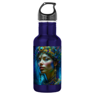 Ethereal Fantasy Art Princess Warrior Beautiful   532 Ml Water Bottle