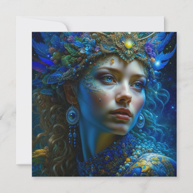 Ethereal Fantasy Art Princess Warrior Mystical (Front)