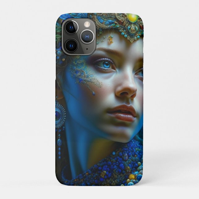 Ethereal Fantasy Art Princess Warrior Mystical Case-Mate iPhone Case (Back)