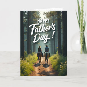 Ethereal Fathers Day Scene Card