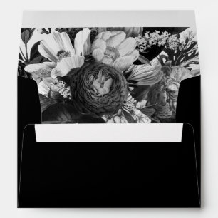 Ethereal Floral Envelope