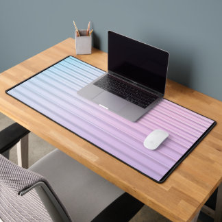 Ethereal Glass Refractions Desk Mat
