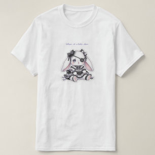 Ethereal Gothic Rabbit - Sadness & Beauty Kawaii T-Shirt