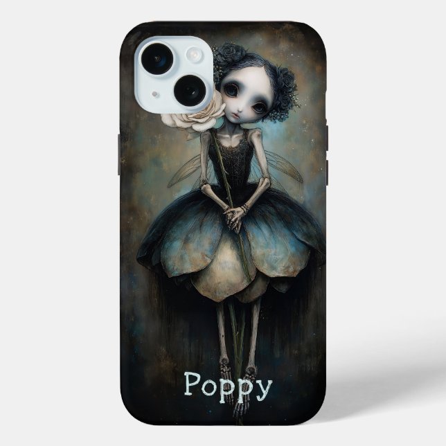 Ethereal Gothic Whimsical Fairy Dark Personalised Case-Mate iPhone Case (Back)