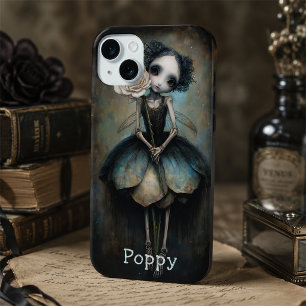 Ethereal Gothic Whimsical Fairy Dark Personalised iPhone 15 Mini Case