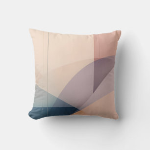 Ethereal Harmony Summary Art Modern Pastel Color Cushion