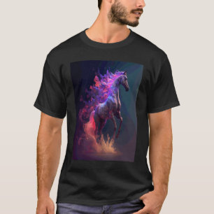 Ethereal Horse Horseback Riding Trail Riding Loves T-Shirt