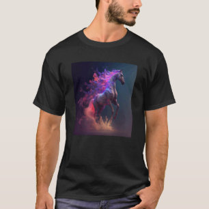 Ethereal Horse Horseback Riding Trail Riding Loves T-Shirt