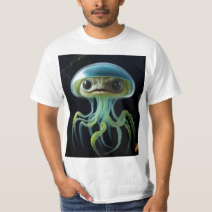 Ethereal Jellyfish Elegance T-Shirt" T-Shirt