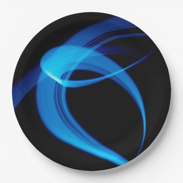 Ethereal light. paper plate (Front)