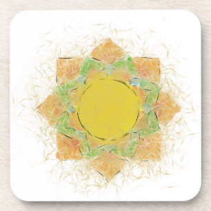 Ethereal Lotus Flower Coaster