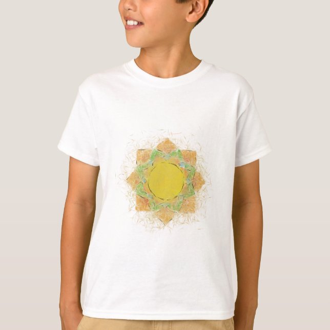 Ethereal Lotus Flower T-Shirt (Front)