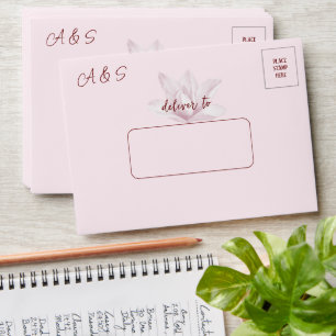 Ethereal Magnolia Flower, Envelope