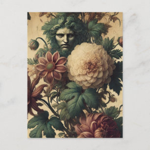 Ethereal Menace – Gothic Victorian Holiday Postcard