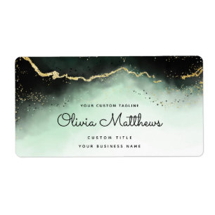 Ethereal Mist Ombre Emerald Green Moody Business