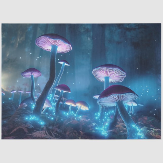 Ethereal Mushroom Series Design 5 Tissue Paper (Front)