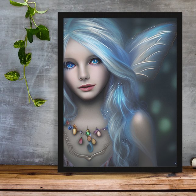 Ethereal Mystical Fairy Girl Photo Print (Creator Uploaded)