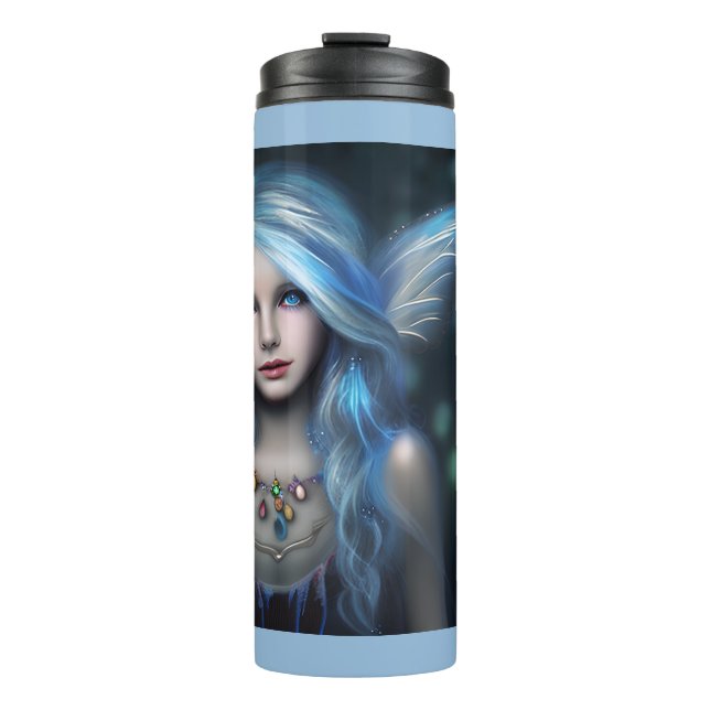 Ethereal Mystical Fairy Girl Thermal Tumbler (Front)