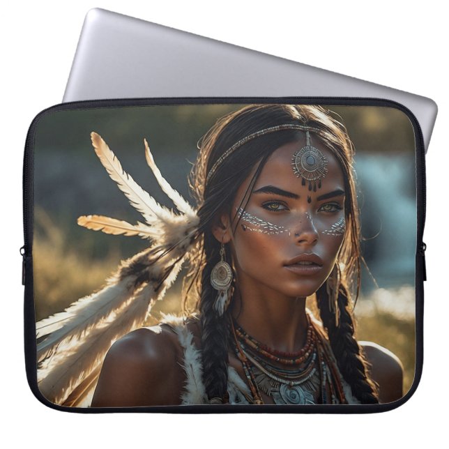 Ethereal Native Beauty Spirit Electronics Bag (Front)
