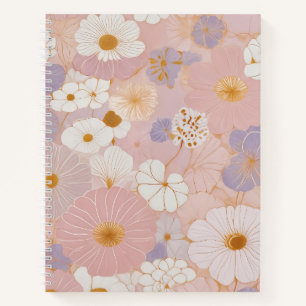 Ethereal Pastel Bloom Notebook