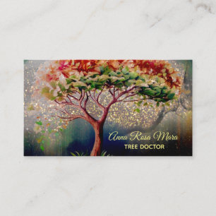 *~* Ethereal QR TREE Fantasy AP82 Business Card