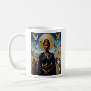Ethereal Queen Divine Fantasy Art Tee Coffee Mug