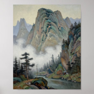 Ethereal Resilience: The Convergence of Celestial Poster