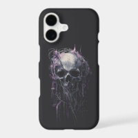 Ethereal Skull Abstract Grunge Dark Art 