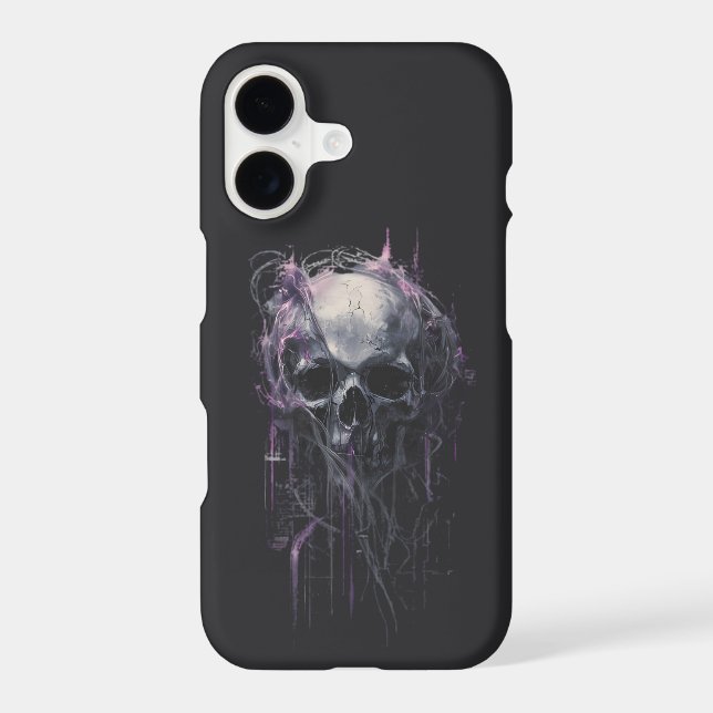 Ethereal Skull Abstract Grunge Dark Art  (Back)