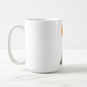Ethereal Specter Against Full Moon Coffee Mug