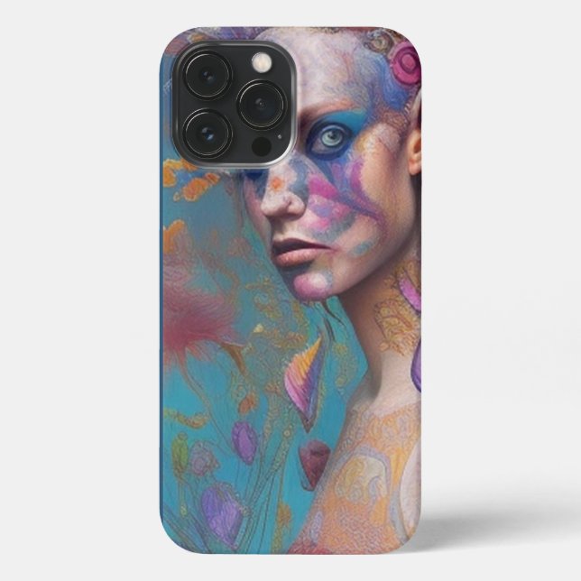 Ethereal Spiritual Spirit Guide Nymph Fairytale  i iPhone Case (Back)