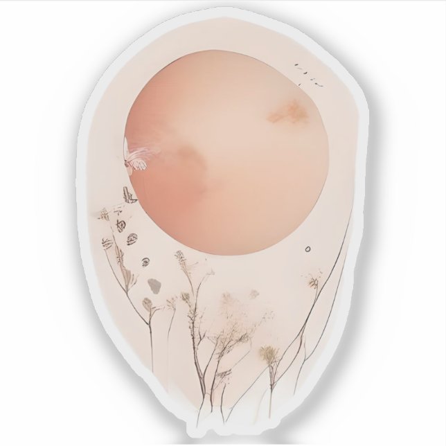 Ethereal Sunset with Wildflowers (Front)